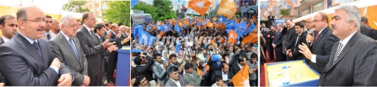 Ak parti adaylarının seçim çalışmaları sürüyor