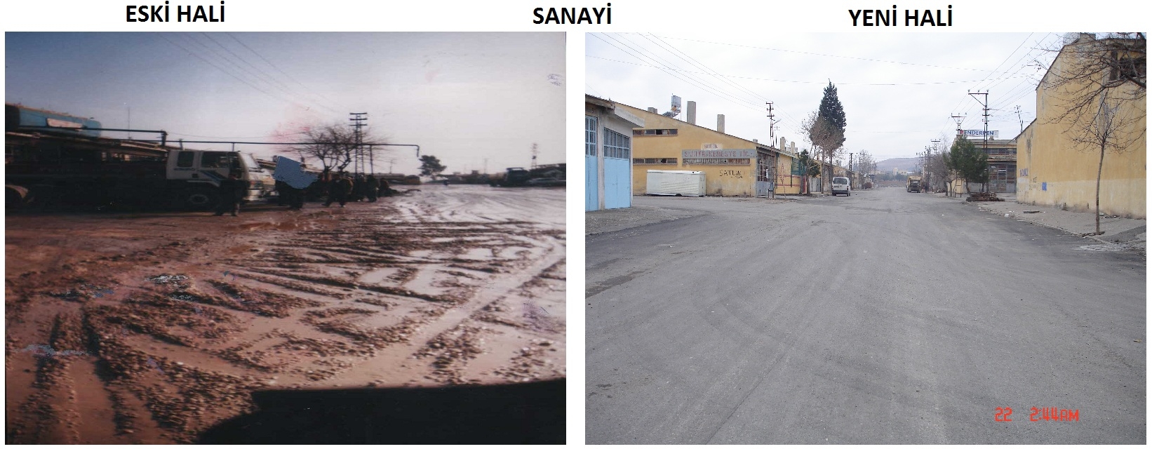 Sanayi sitesini sorunsuz hale getirdik