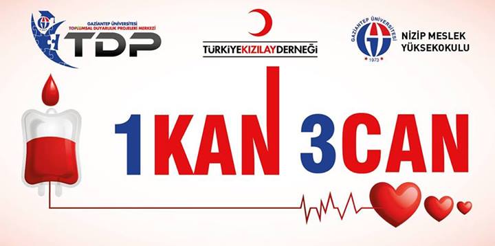 Nizip MYO 1 Kan 3 Can Kampanyası