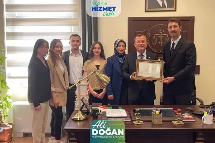 Nizip Belediye Başkanı Ali Doğan görevi devraldı Nizip Belediye Başkanı Ali Doğan görevi devraldı