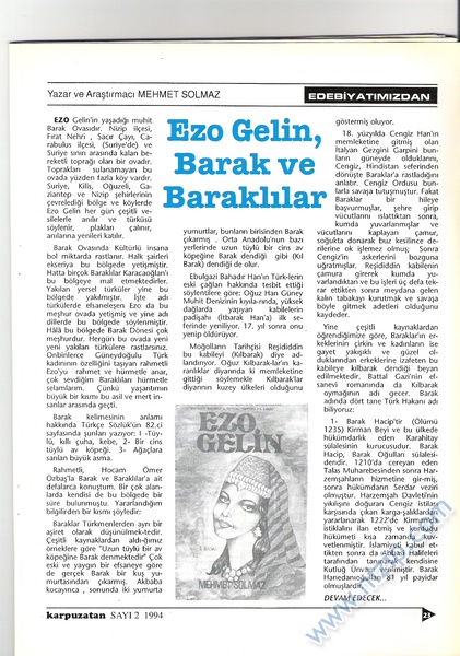 Karpuzatan Dergisi 1994