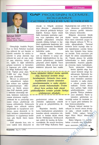 Karpuzatan Dergisi 1996