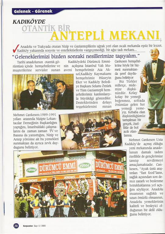 Karpuzatan Dergisi 2000