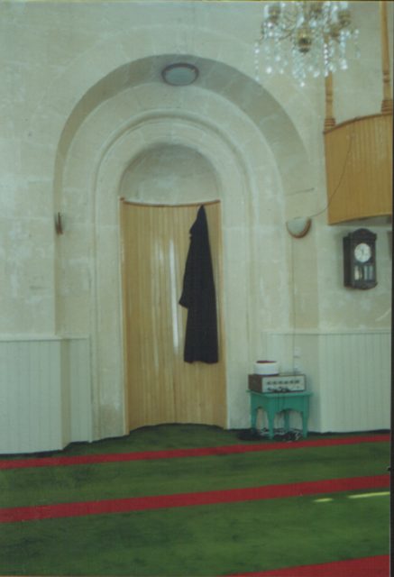 Foto : 64- Saha Camii, Mihraptan görünüş