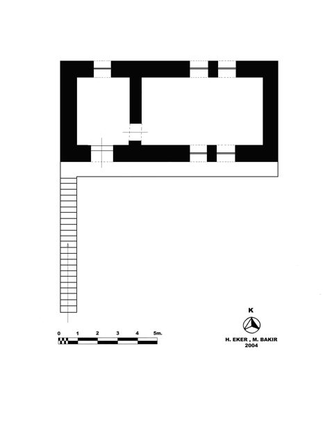 Çizim : 31- İbrahim Eser Evi Üst Kat Planı.