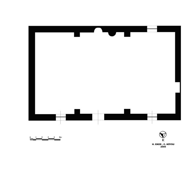 Çizim : 7- Hamam Camii Planı.