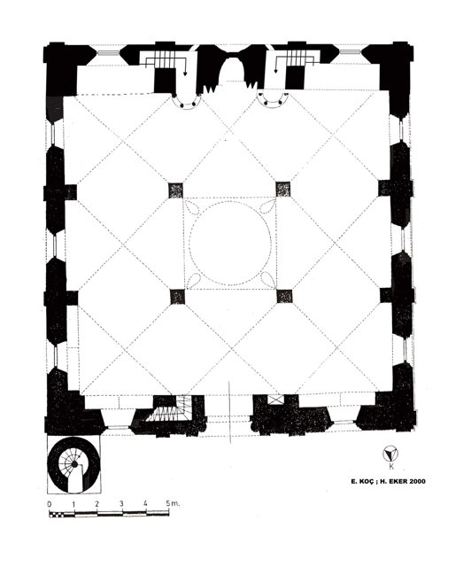 Çizim : 15- Çarşı Camii Planı.