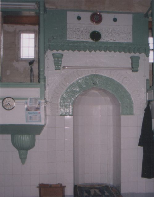 Foto : 78- Salkım Kasabası Merkez Camii, mihraptan görünüş