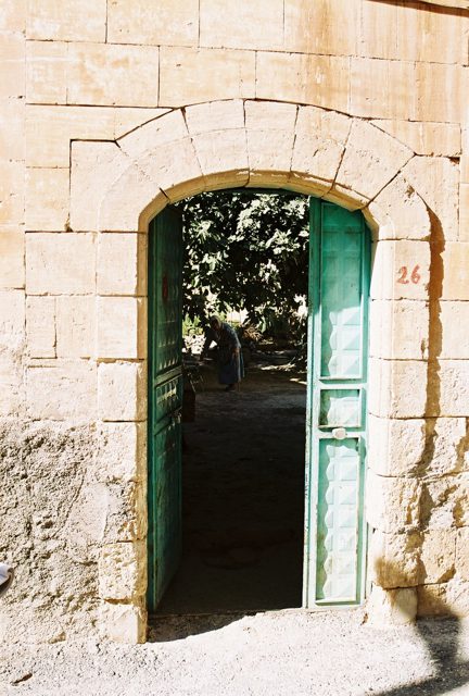 Foto : 238- İbrahim Eser Evi, giriş kapısından görünüş