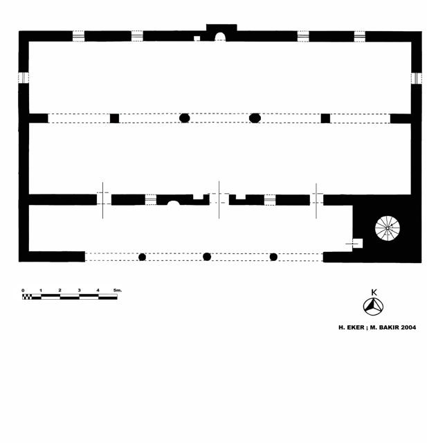 Çizim : 3- Uluyatır Merkez Camii Planı.