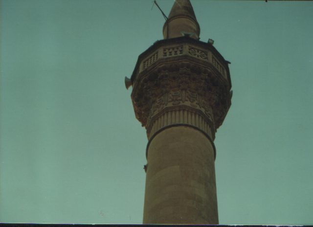 Foto : 108- Çarşı Camii, şerefeden görünüş