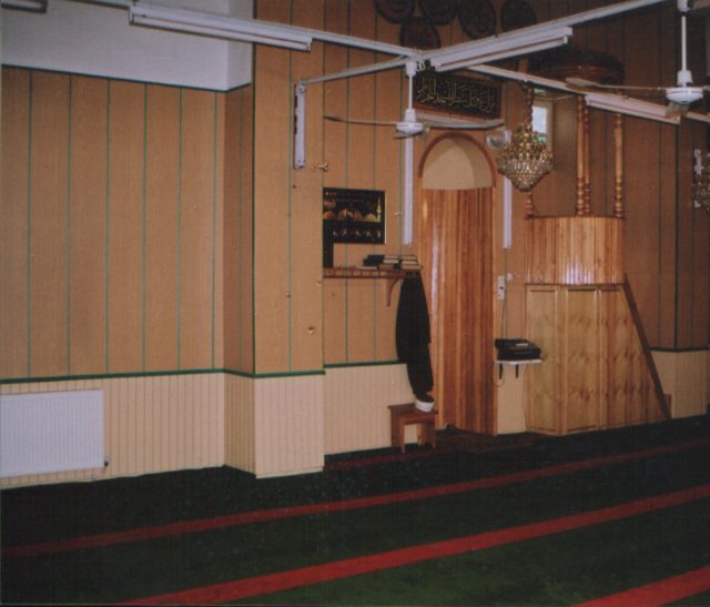 Foto : 40- Hamam Camii, iç mekanda güneyden görünüş