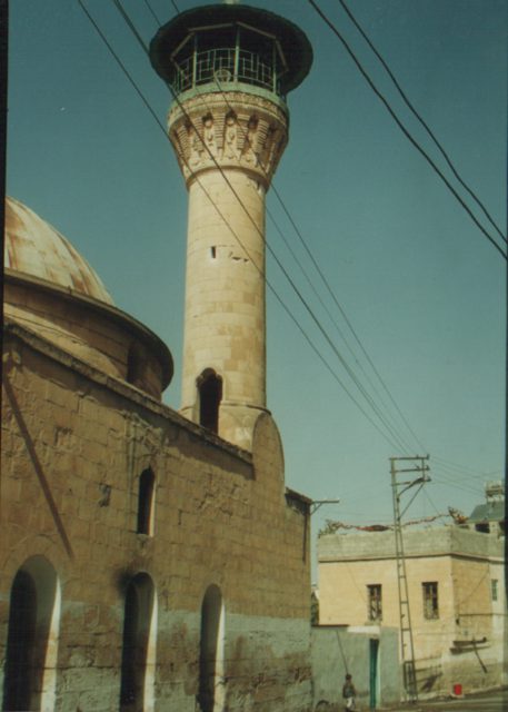 Foto : 86- Molla Ahmet Camii, doğu cephe ve minareden görünüş
