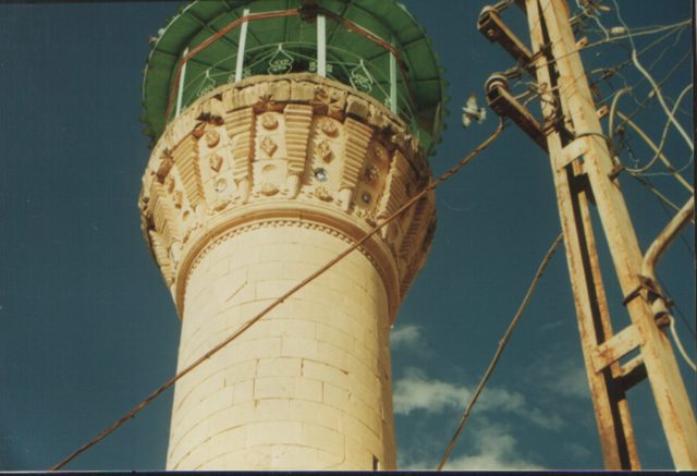 Foto : 72- Şıhlar Camii, şerefe altından görünüş