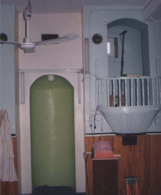 Foto : 49- Turlu Köyü Camii, mihrap ve minberden görünüş