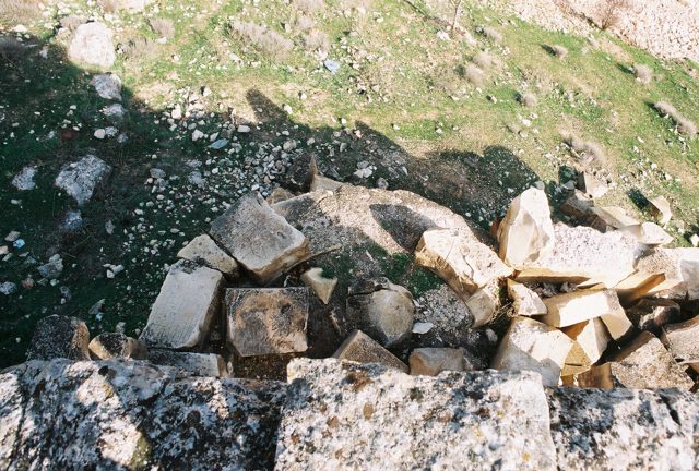 Foto : 149- Ehneş Kilisesi, apsis kalıntılarının üstten görünüşü