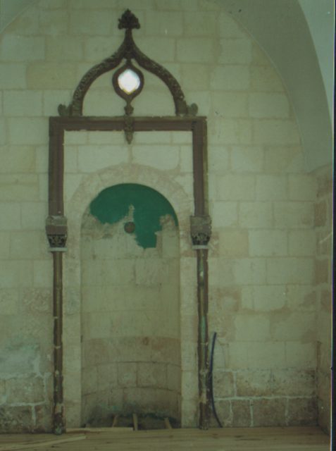 Foto : 33- Leylek Camii, mihraptan görünüş